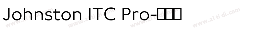Johnston ITC Pro字体转换 Johnston ITC Pro字体转换